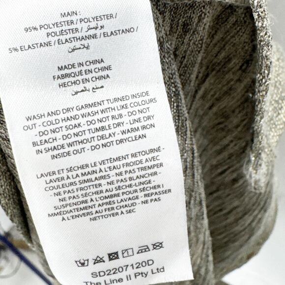 Significant Other Chloe Midi Dress Gold - Picture 9 of 9